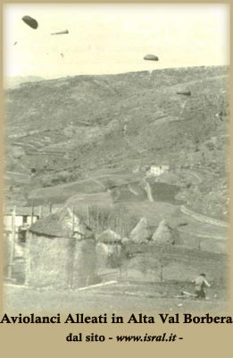 Aviolanci Alleati in Alta Val Borbera